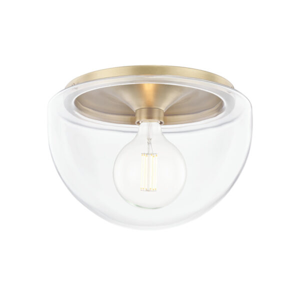 Mitzi by Hudson Valley Lighting Grace Flush Mount H284501L AGB