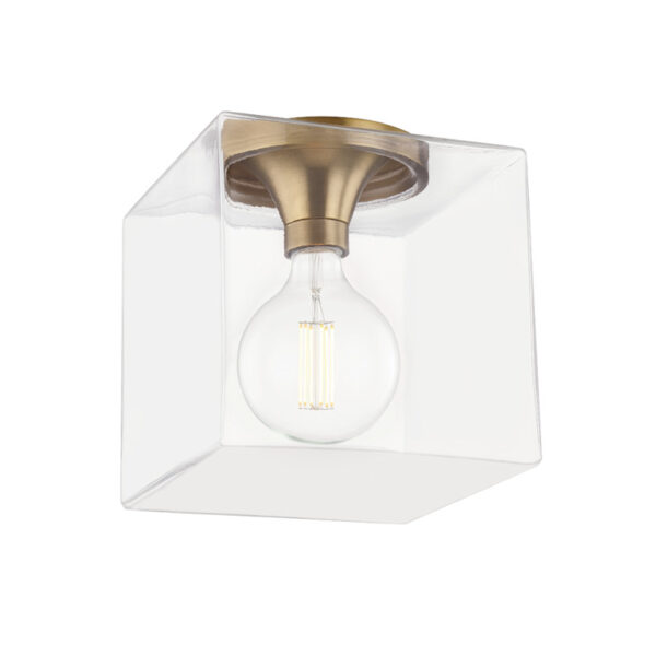 Mitzi by Hudson Valley Lighting Grace Flush Mount H284501SQL AGB