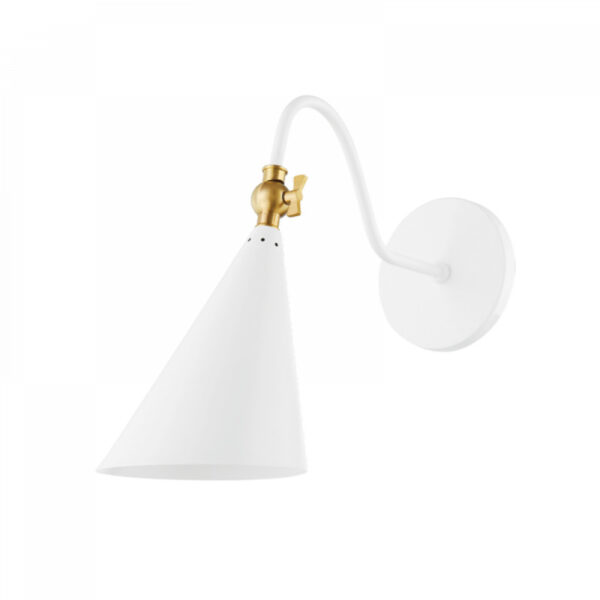 Mitzi by Hudson Valley Lighting Lupe Wall Sconce H285101 AGB SWH