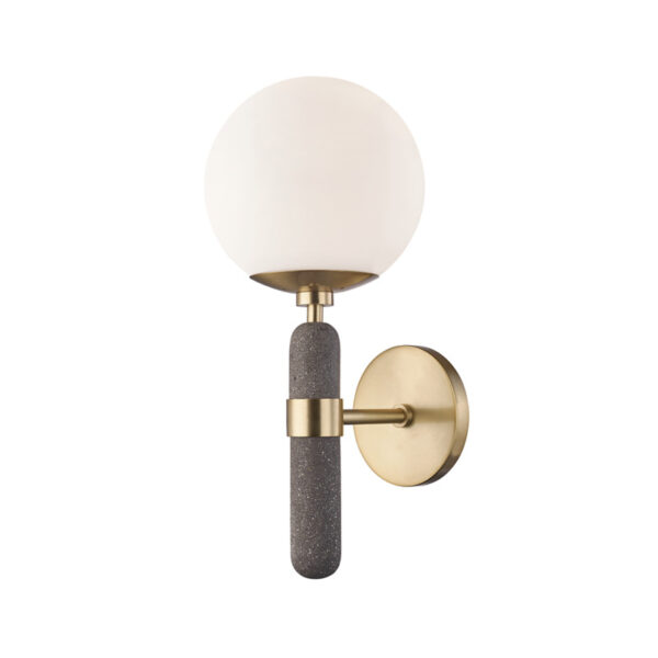 Mitzi by Hudson Valley Lighting Brielle Wall Sconce H289101 AGB