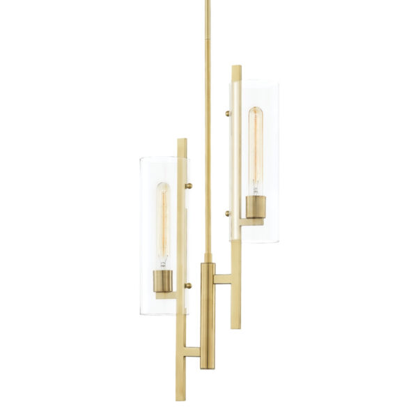 Mitzi by Hudson Valley Lighting Ariel Pendant H326702 AGB