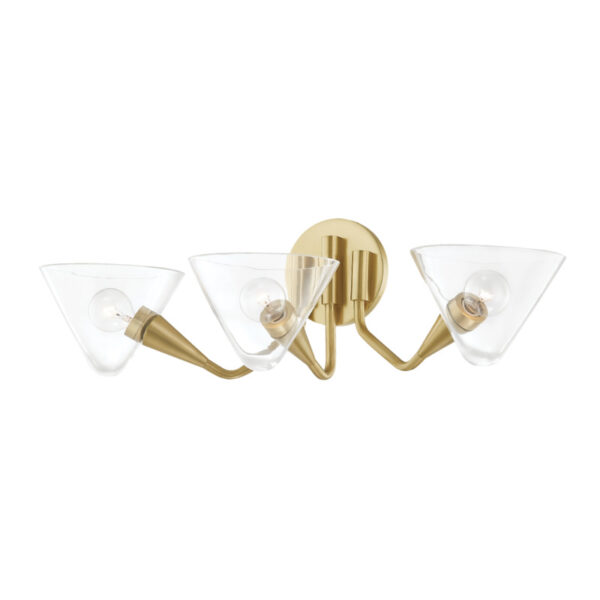 Mitzi by Hudson Valley Lighting Isabella Bath and Vanity H327103 AGB