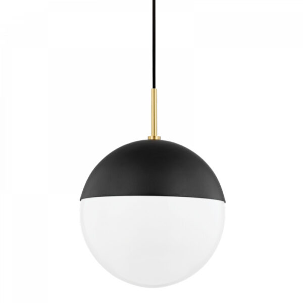 Mitzi by Hudson Valley Lighting Renee Pendant H344701L AGB BK
