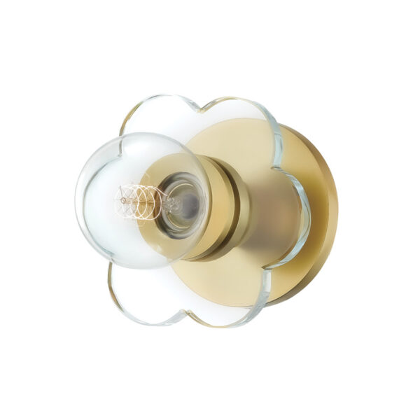 Mitzi by Hudson Valley Lighting Alexa Wall Sconce H357101 AGB