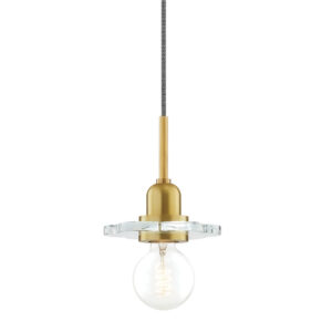Mitzi by Hudson Valley Lighting Alexa Pendant H357701 AGB