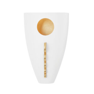 Mitzi by Hudson Valley Lighting Ari Wall Sconce H378101 GL WH