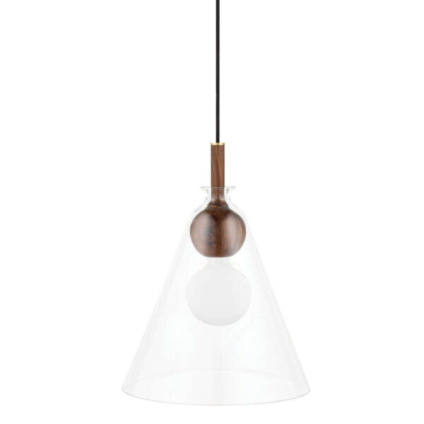 Mitzi by Hudson Valley Lighting Dani Pendant H380701A AGB
