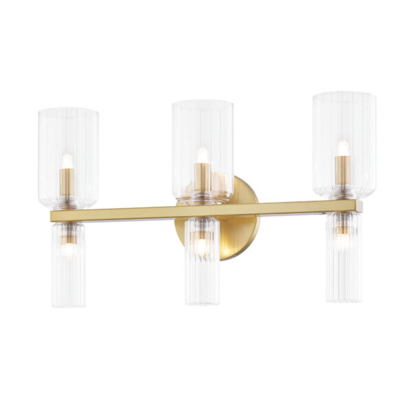 Mitzi by Hudson Valley Lighting Tabitha Bath and Vanity H384303 AGB