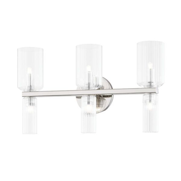 Mitzi by Hudson Valley Lighting Tabitha Bath and Vanity H384303 PN