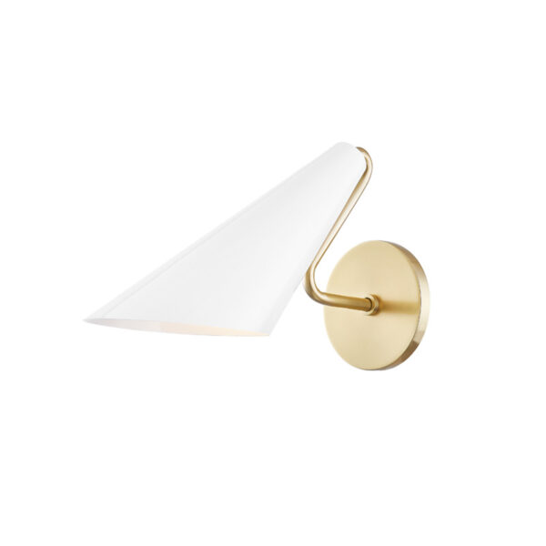 Mitzi by Hudson Valley Lighting Talia Wall Sconce H399101 AGB DG
