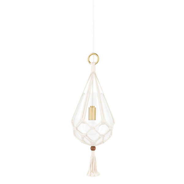 Mitzi by Hudson Valley Lighting Tessa Pendant H411701S AGB