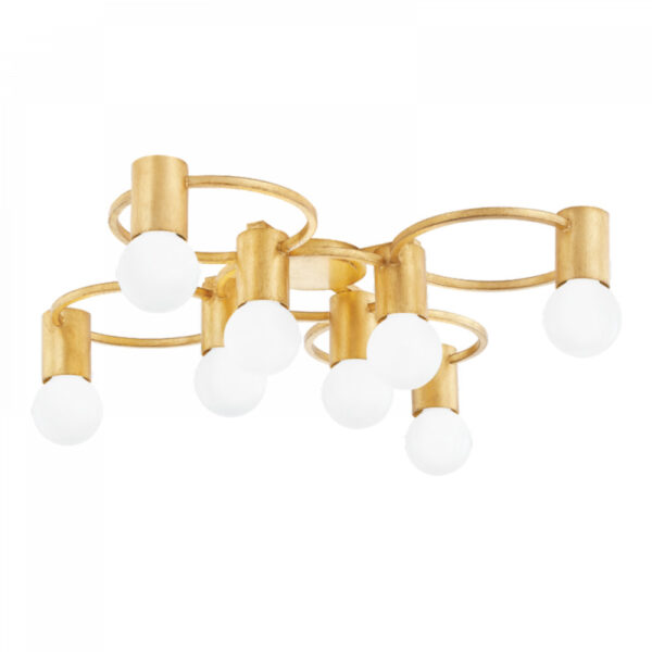 Mitzi by Hudson Valley Lighting Hope Semi Flush H413608 GL