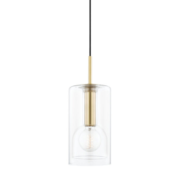 Mitzi by Hudson Valley Lighting Belinda Pendant H415701A AGB