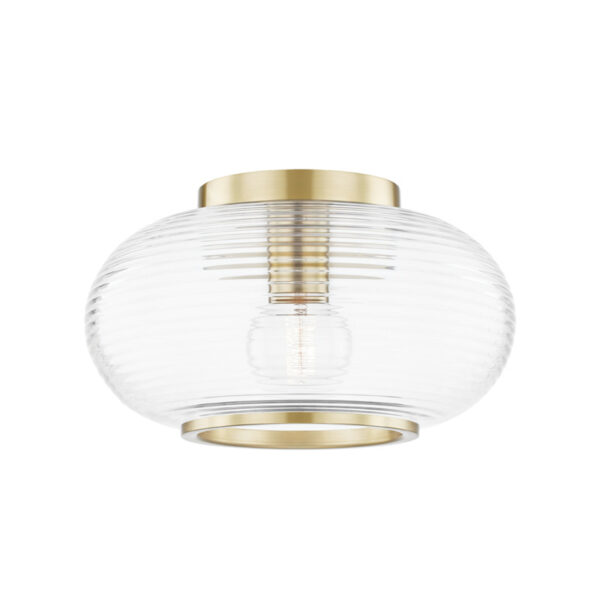 Mitzi by Hudson Valley Lighting Maggie Flush Mount H418501 AGB