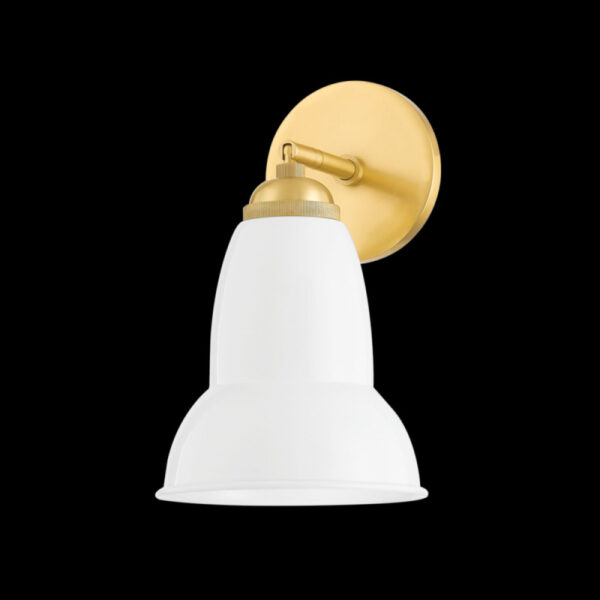 Mitzi by Hudson Valley Lighting JAMILA Wall Sconce H439101 AGB GWH