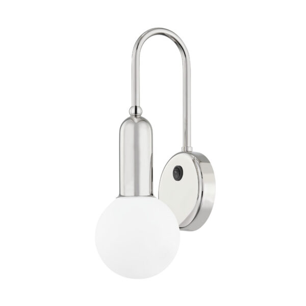 Mitzi by Hudson Valley Lighting Gabby Wall Sconce H444101 PN