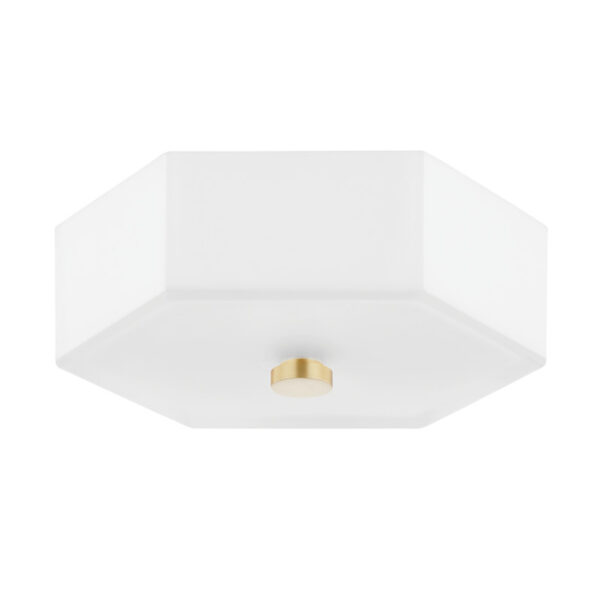 Mitzi by Hudson Valley Lighting Lizzie Flush Mount H462502 AGB PN