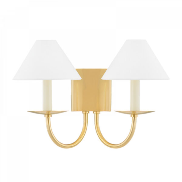 Mitzi by Hudson Valley Lighting Lenore Wall Sconce H464102 AGB