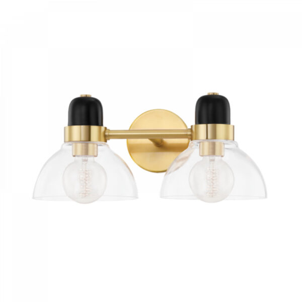 Mitzi by Hudson Valley Lighting Camile Bath and Vanity H482302 AGB