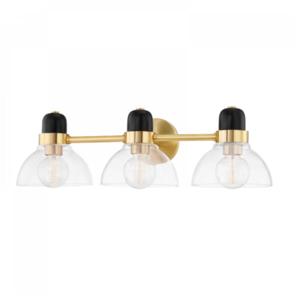 Mitzi by Hudson Valley Lighting Camile Bath and Vanity H482303 AGB