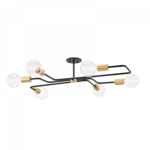 Mitzi by Hudson Valley Lighting Jena Semi Flush H488606S AGB TBK