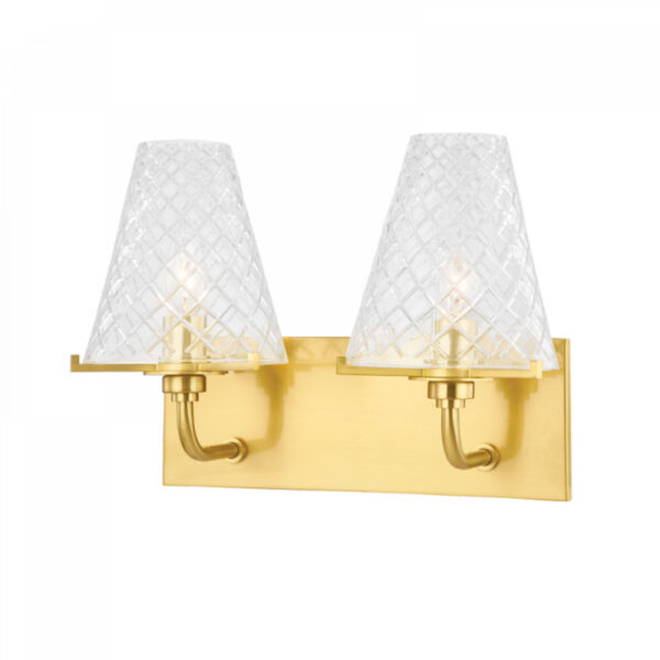 Mitzi by Hudson Valley Lighting Irene Bath and Vanity H495302 AGB