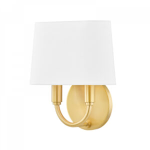 Mitzi by Hudson Valley Lighting Clair Wall Sconce H497102 AGB
