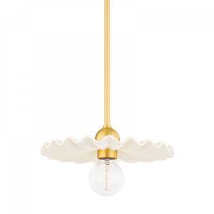 Mitzi by Hudson Valley Lighting Tinsley Pendant H499701 AGB CCR