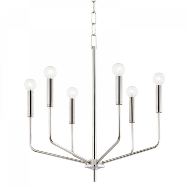 Mitzi by Hudson Valley Lighting Bailey Chandelier H516806 PN