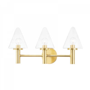 Mitzi by Hudson Valley Lighting Connie Bath and Vanity H540303 AGB