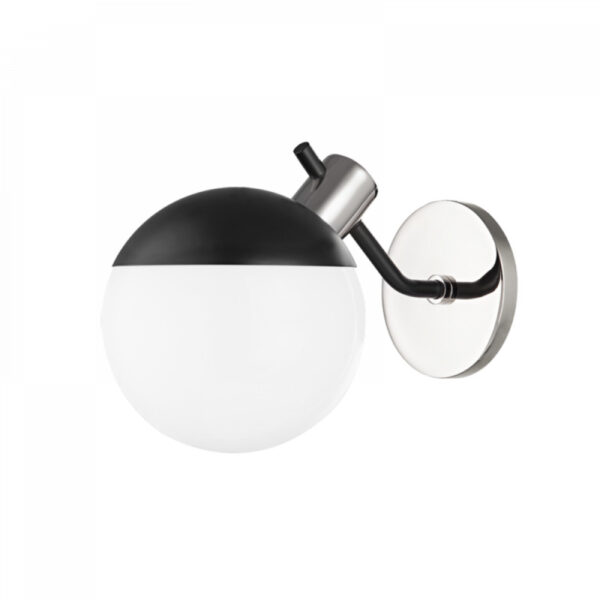 Mitzi by Hudson Valley Lighting Miranda Wall Sconce H573101 PN SBK