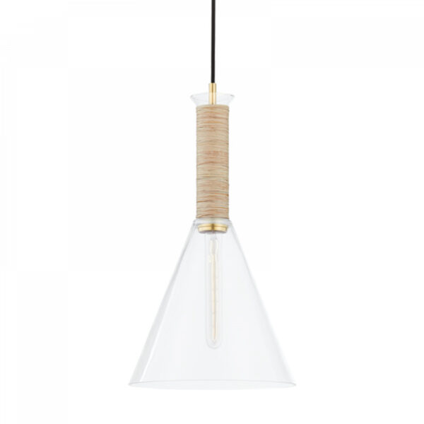 Mitzi by Hudson Valley Lighting Besa Pendant H622701S AGB