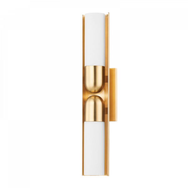 Mitzi by Hudson Valley Lighting Paolo Wall Sconce H634102 AGB