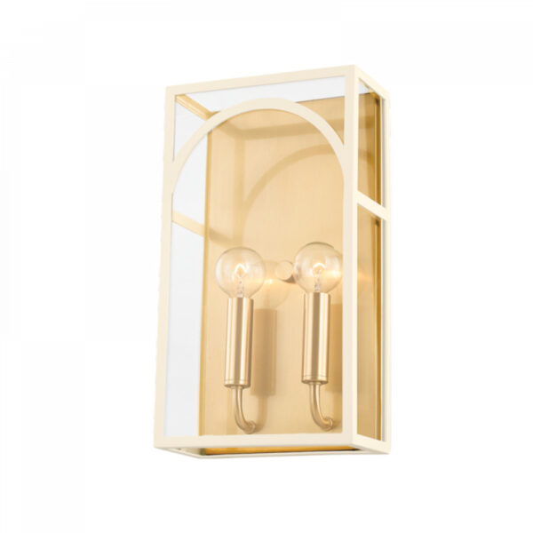 Mitzi by Hudson Valley Lighting Addison Wall Sconce H642102 AGB TCR