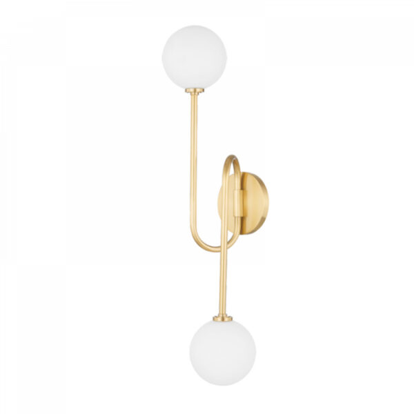 Mitzi by Hudson Valley Lighting Zani Wall Sconce H655102A AGB