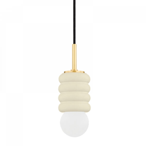 Mitzi by Hudson Valley Lighting Bibi Pendant H691701 AGB CAI