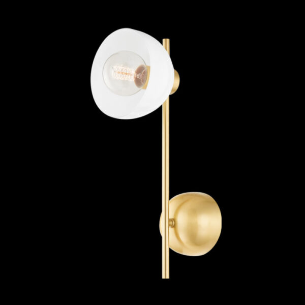Mitzi by Hudson Valley Lighting BELLE Wall Sconce H724101 AGB