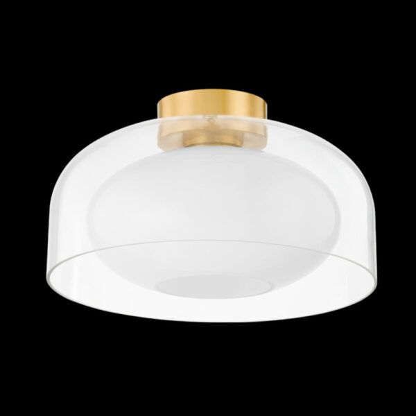 Mitzi by Hudson Valley Lighting GIOVANNA Flush Mount H746501 AGB