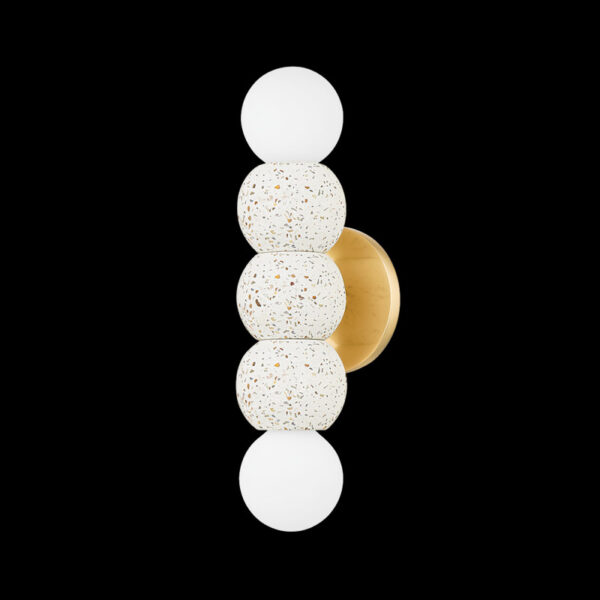Mitzi by Hudson Valley Lighting PAOLA Wall Sconce H780102 AGB