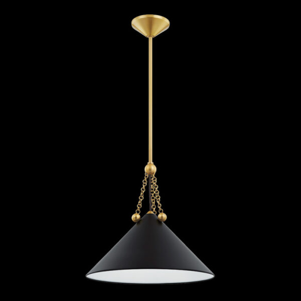 Mitzi by Hudson Valley Lighting KALEA Pendant H784701S AGB SBK