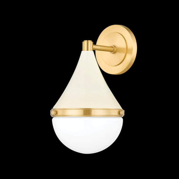 Mitzi by Hudson Valley Lighting CIARA Wall Sconce H787101 AGB SCR