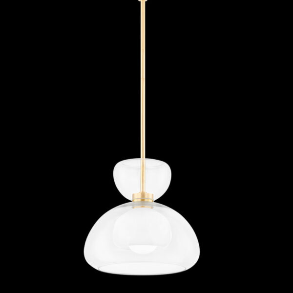 Mitzi by Hudson Valley Lighting CORTNEY Pendant H813701 AGB