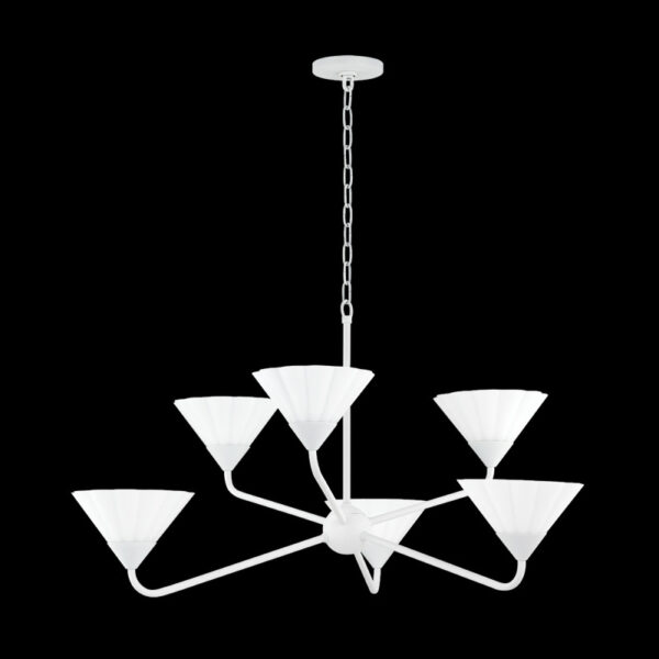 Mitzi by Hudson Valley Lighting KELSEY Chandelier H817806 TWH