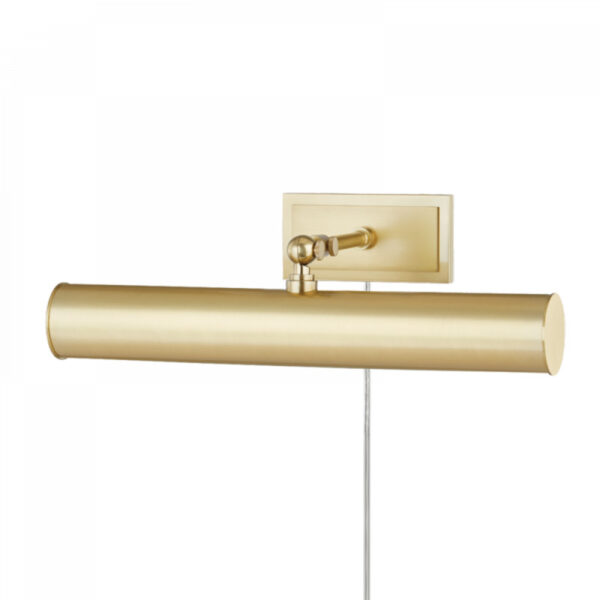 Mitzi by Hudson Valley Lighting Holly Plug In Picture Light HL263202 AGB