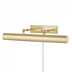 Mitzi by Hudson Valley Lighting Holly Plug In Picture Light HL263203 AGB