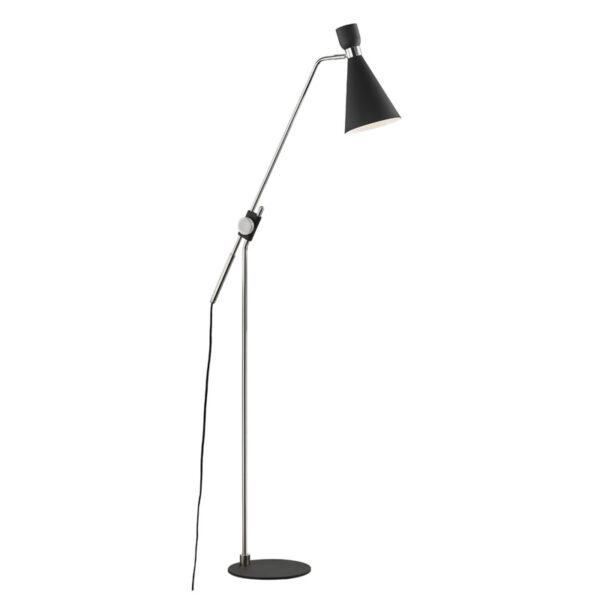 Mitzi by Hudson Valley Lighting Willa Floor Lamp HL295401 PN BK