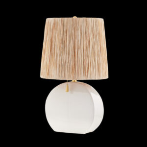 Mitzi by Hudson Valley Lighting ANEESA Table Lamp HL623201 AGB CIC