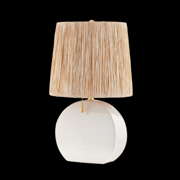 Mitzi by Hudson Valley Lighting ANEESA Table Lamp HL623201 AGB CIC
