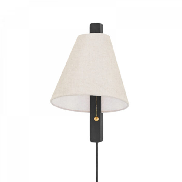 Mitzi by Hudson Valley Lighting Ellen Plug in Sconce HL636201 AGB WCA
