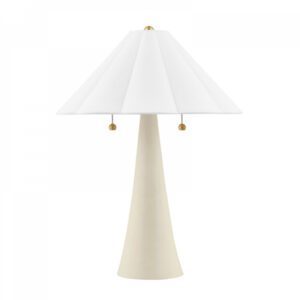 Mitzi by Hudson Valley Lighting Alana Table Lamp HL676202 AGB CAI